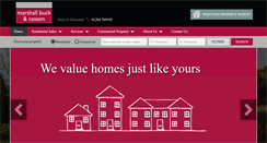 Desktop Screenshot of marshallbuckandcasson.co.uk