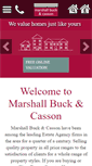 Mobile Screenshot of marshallbuckandcasson.co.uk